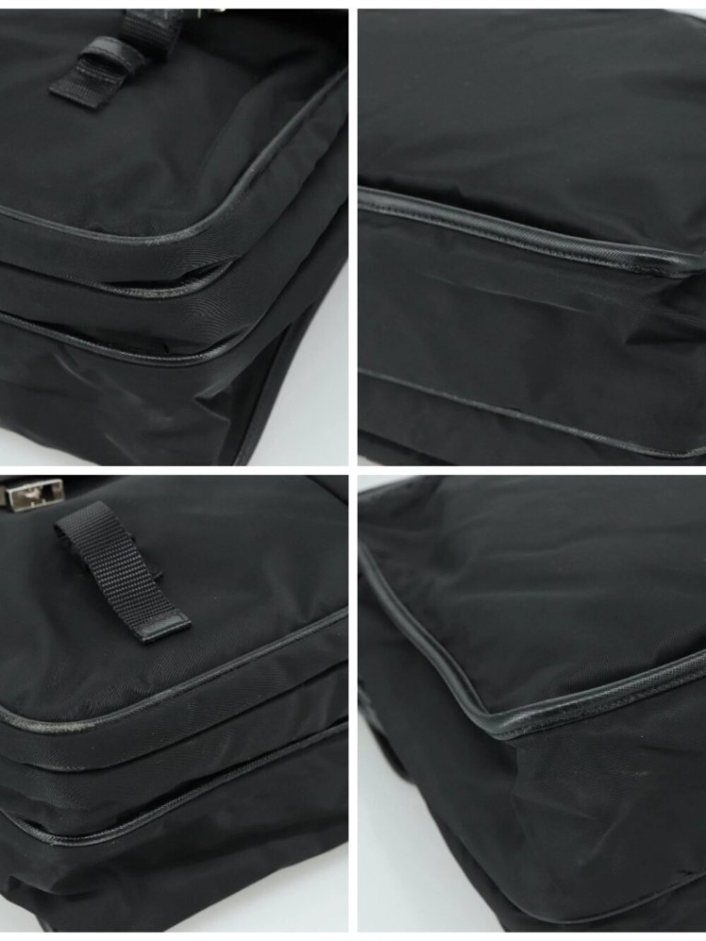 PRADA Shoulder Bag Nylon Black Auth yk16281 - Picture 15 of 16